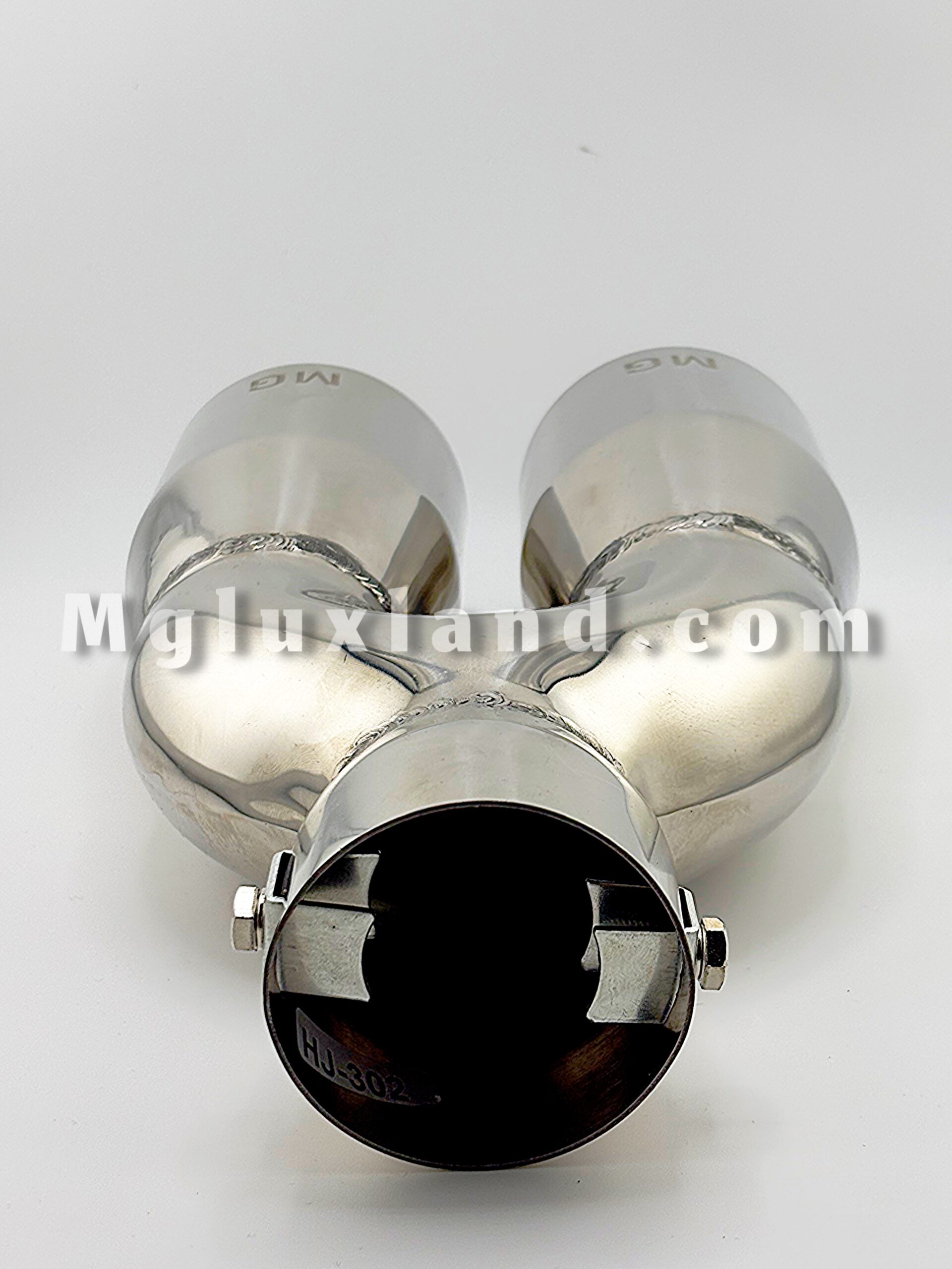 سر اگزوز اسپرت دولول کد HJ-302 تمام استیل | وارداتی چین