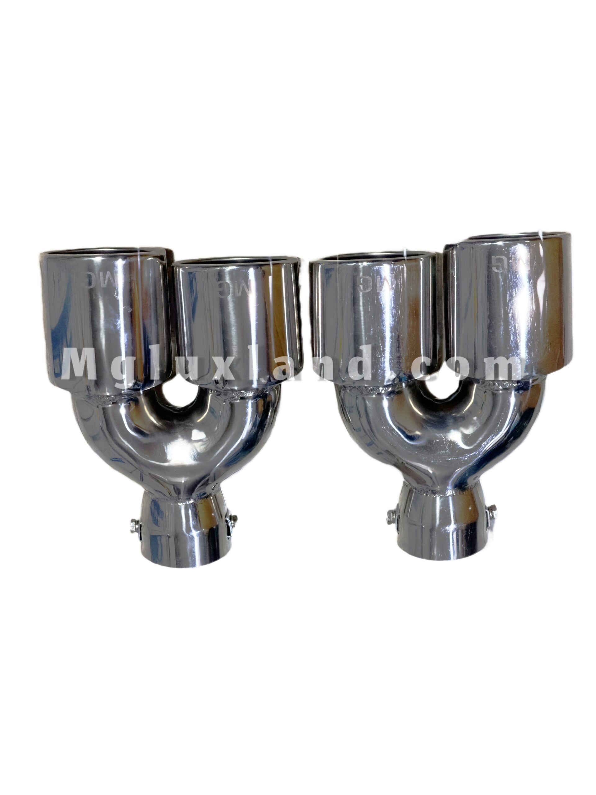 سراگزوز دو لول MG مدل HJ-3026 | استیل ضدزنگ | ورودی 63 میلیمتر