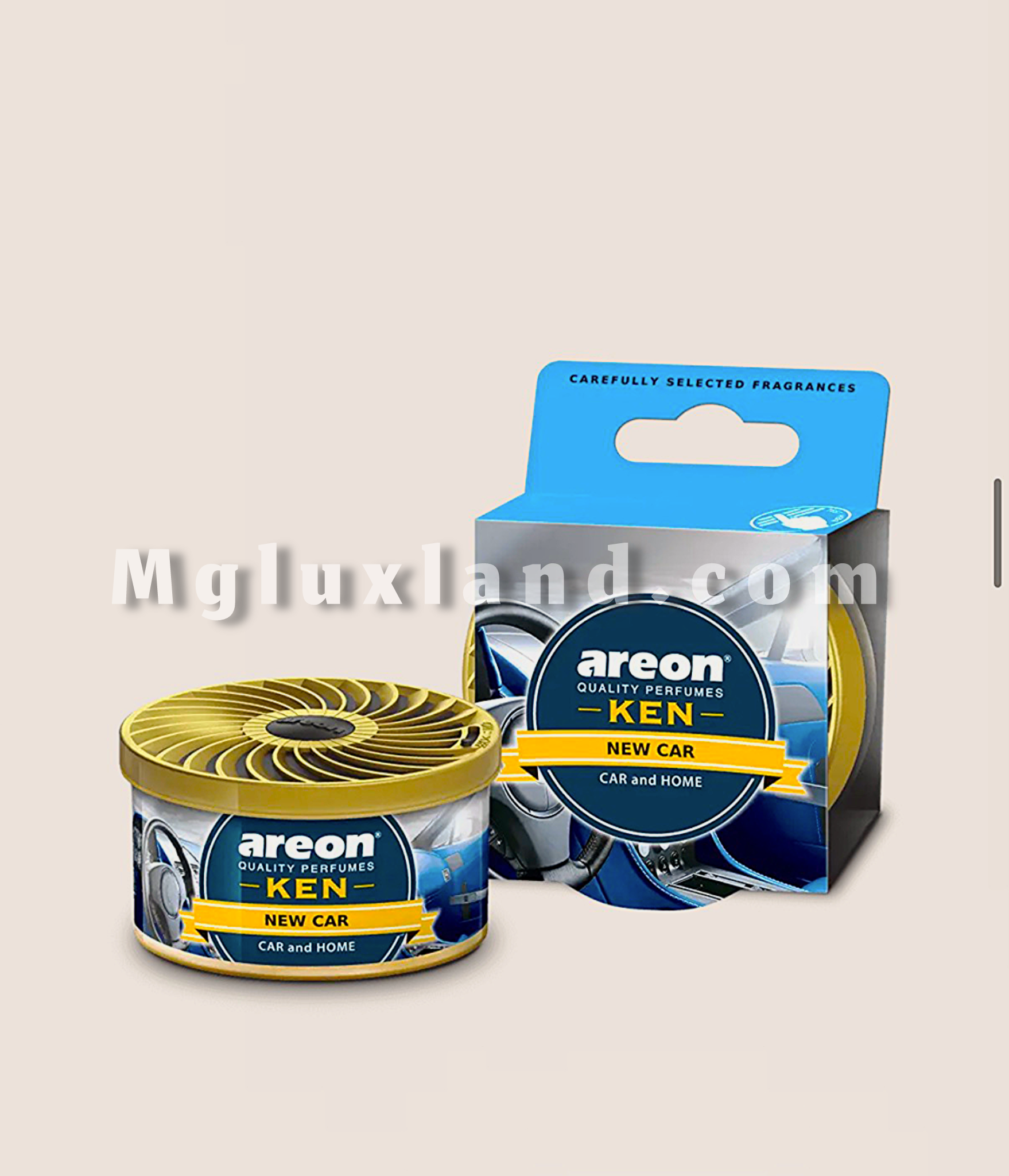 خوشبوکننده خودرو آرئون مدل Ken با رایحه نیو کار | Areon Ken New Car Car Air Freshener