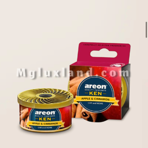 خوشبوکننده خودرو آرئون مدل Ken با رایحه سیب دارچین | Areon Ken Apple Cinnamon Car Air Freshener