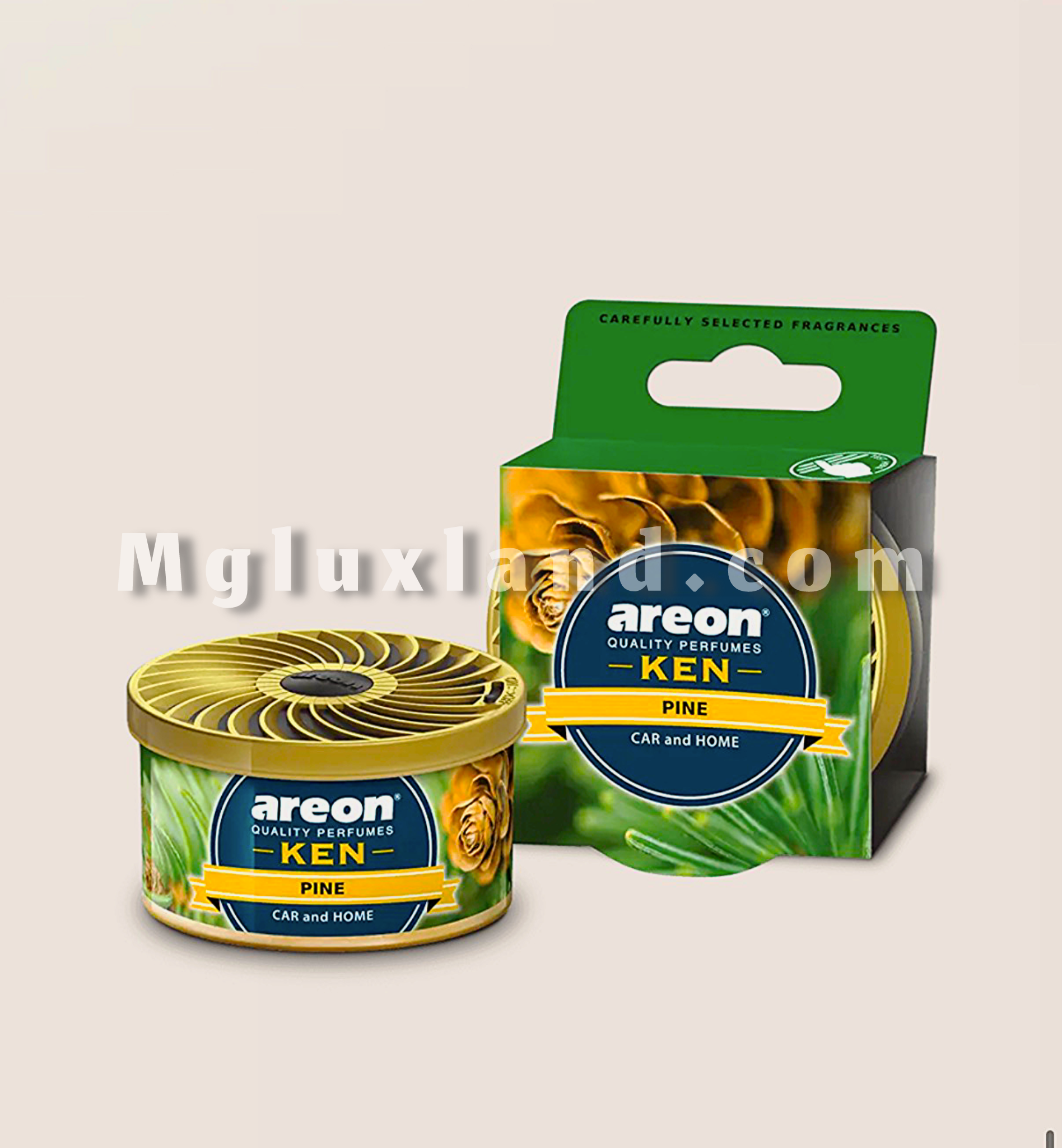 خوشبوکننده خودرو آرئون مدل کن کاج | Areon Ken Pine Car Air Freshener