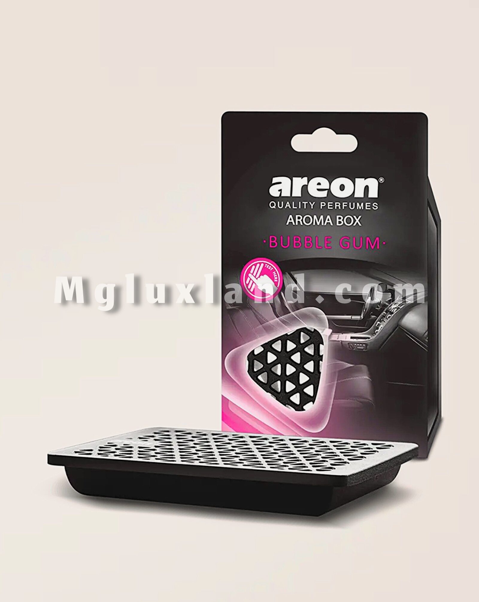خوشبوکننده خودرو آرئون مدل آروماباکس با رایحه آدامس | Areon Aroma Box Bubble Gum Car Air Freshener