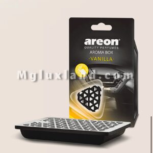 خوشبوکننده خودرو آرئون مدل آروماباکس با رایحه وانیل | Areon Aroma Box Vanilla Car Air Freshener