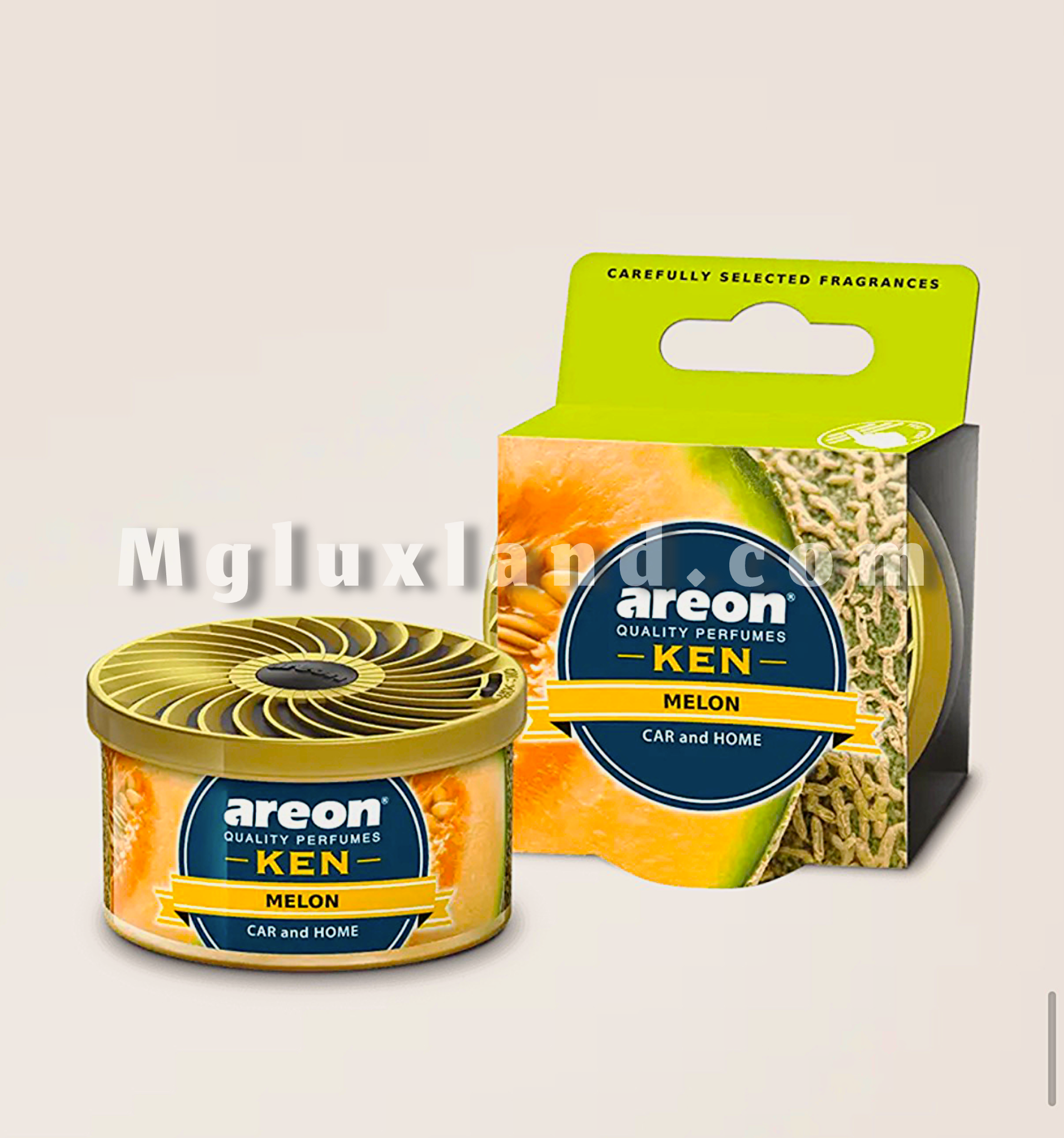 خوشبوکننده خودرو آرئون مدل Ken با رایحه طالبی | Areon Ken Melon Car Air Freshener
