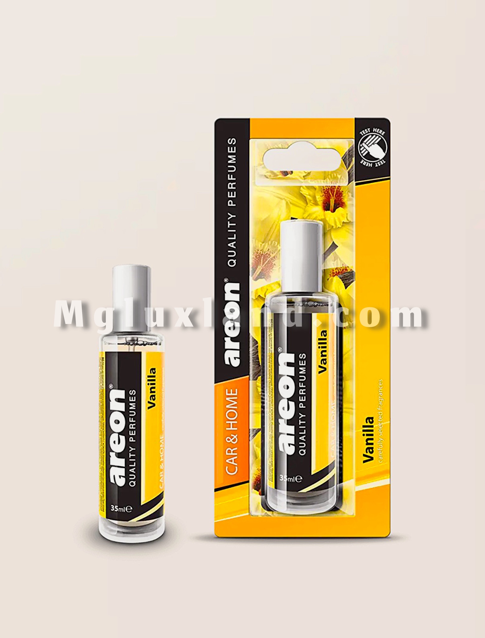 خوشبوکننده خودرو آرئون ۳۵ میل رایحه وانیل Areon 35ml Vanilla Car Air Freshener