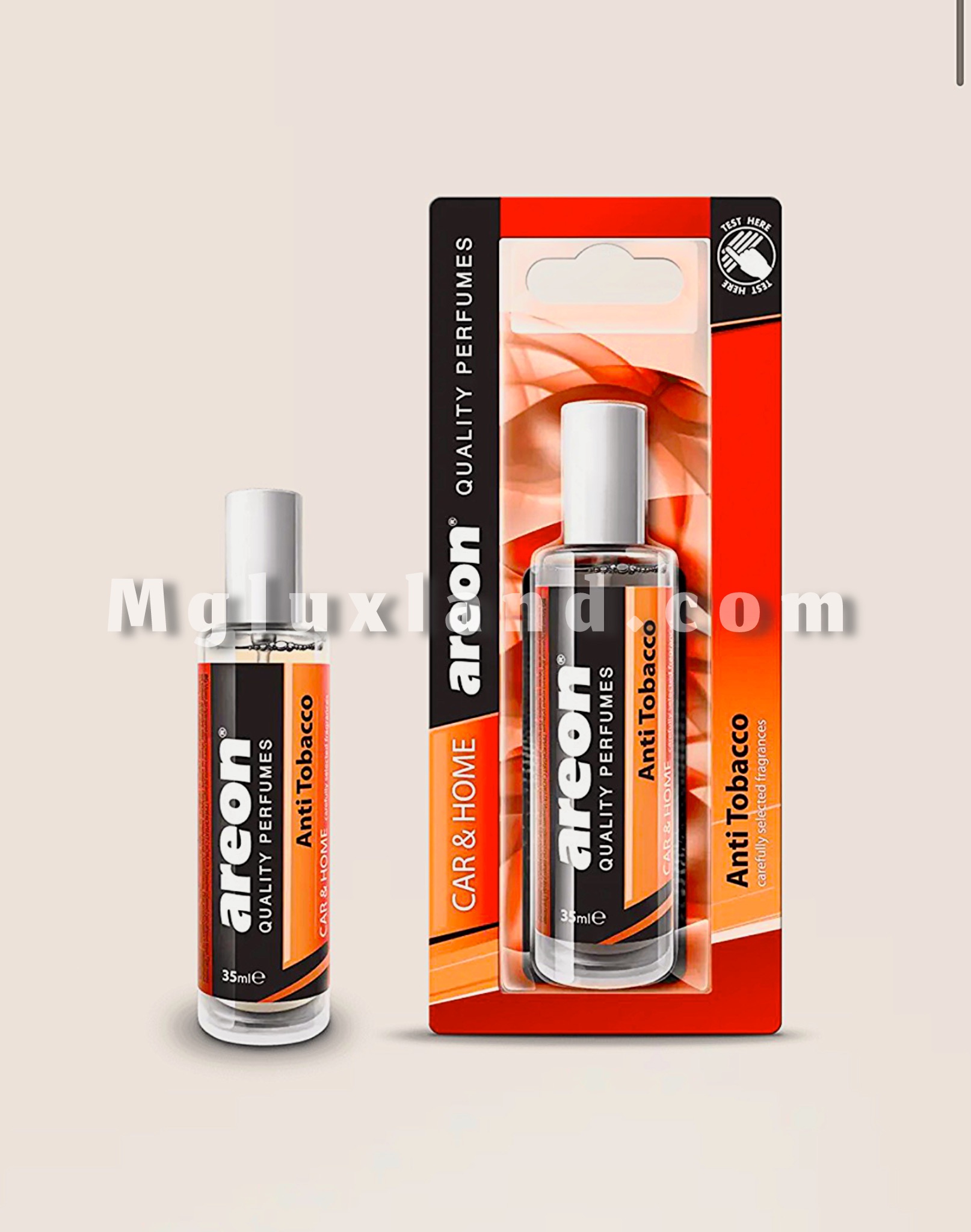 خوشبوکننده خودرو آرئون ۳۵ میل رایحه آنتی تنباکو Areon 35ml Anti Tobacco Car Air Freshener