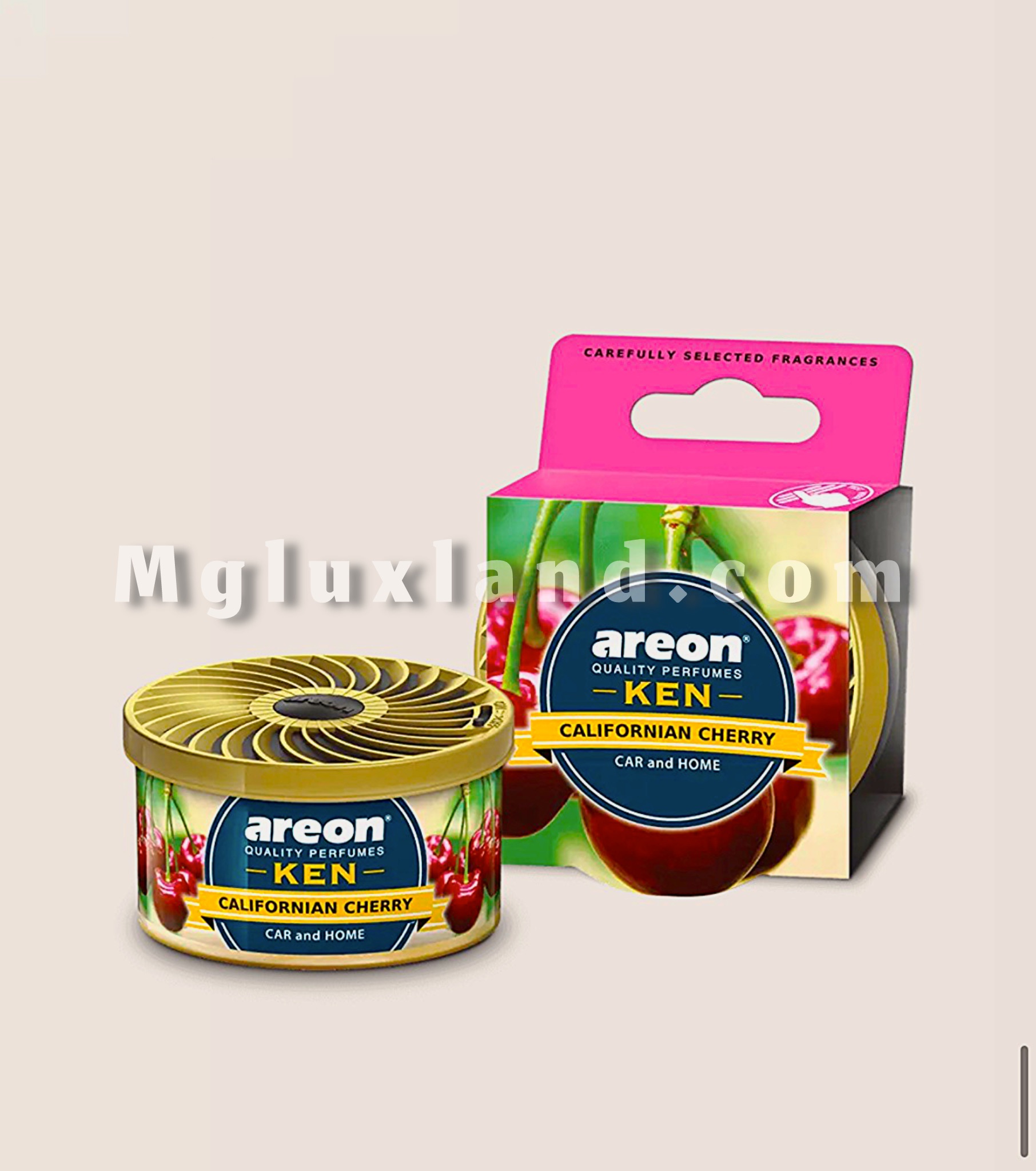 خوشبوکننده خودرو آرئون مدل Ken با رایحه آلبالو | Areon Ken Cherry kalifornian Car Air Freshener