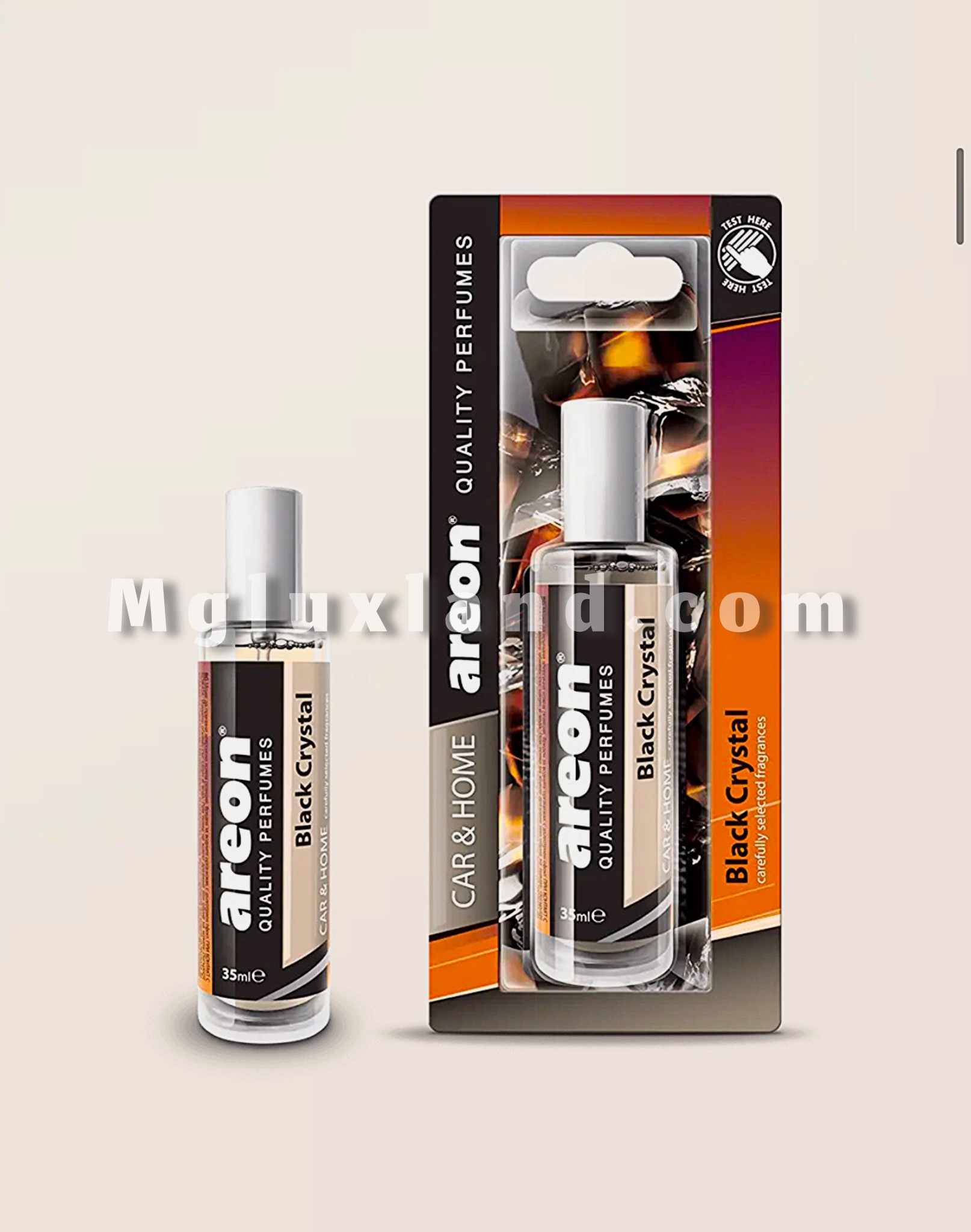 خوشبوکننده خودرو آرئون ۳۵ میل رایحه بلک کریستال Areon 35ml Black Crystal Car Air Freshener