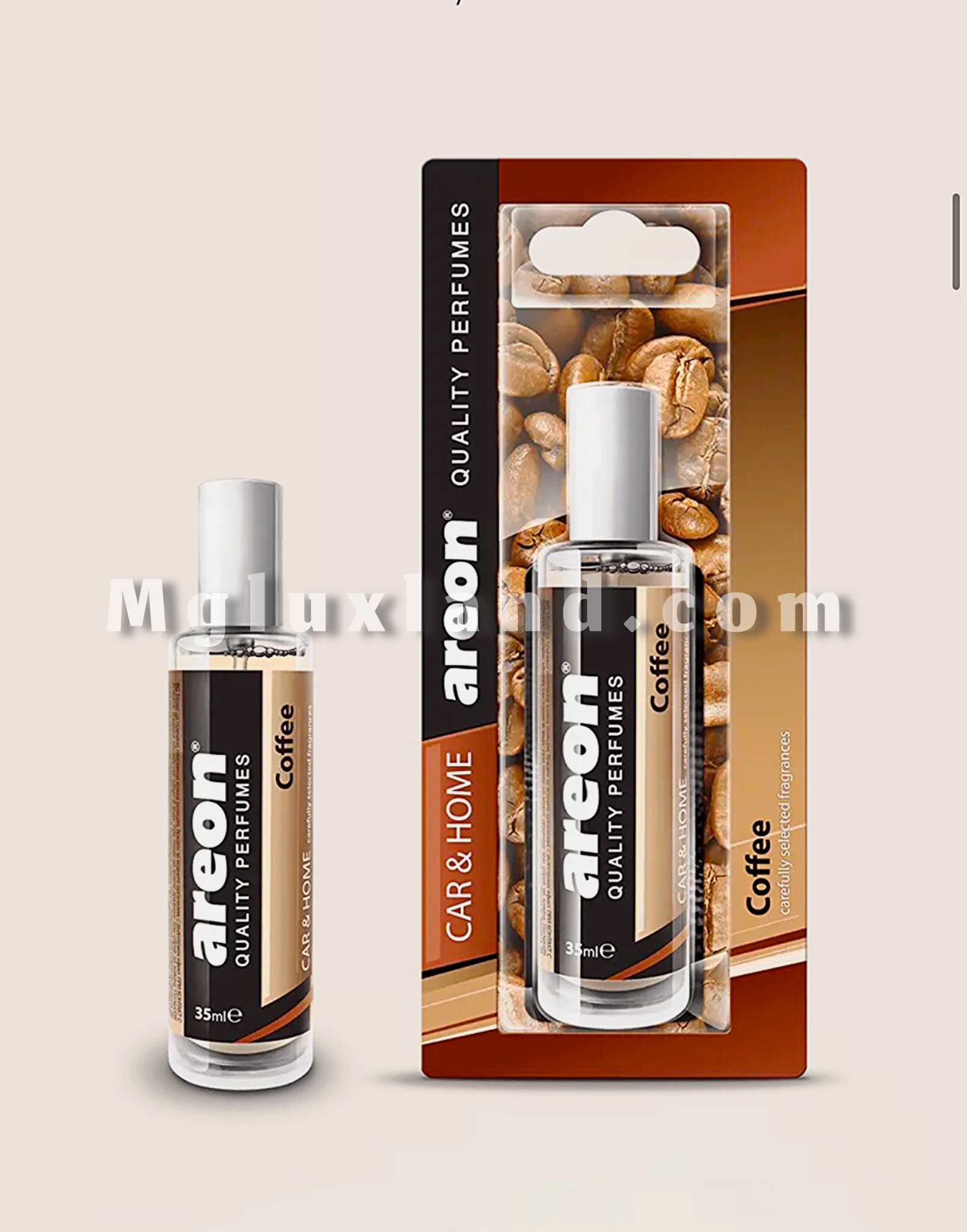 خوشبوکننده خودرو آرئون ۳۵ میل رایحه قهوه Areon 35ml Coffee Car Air Freshener