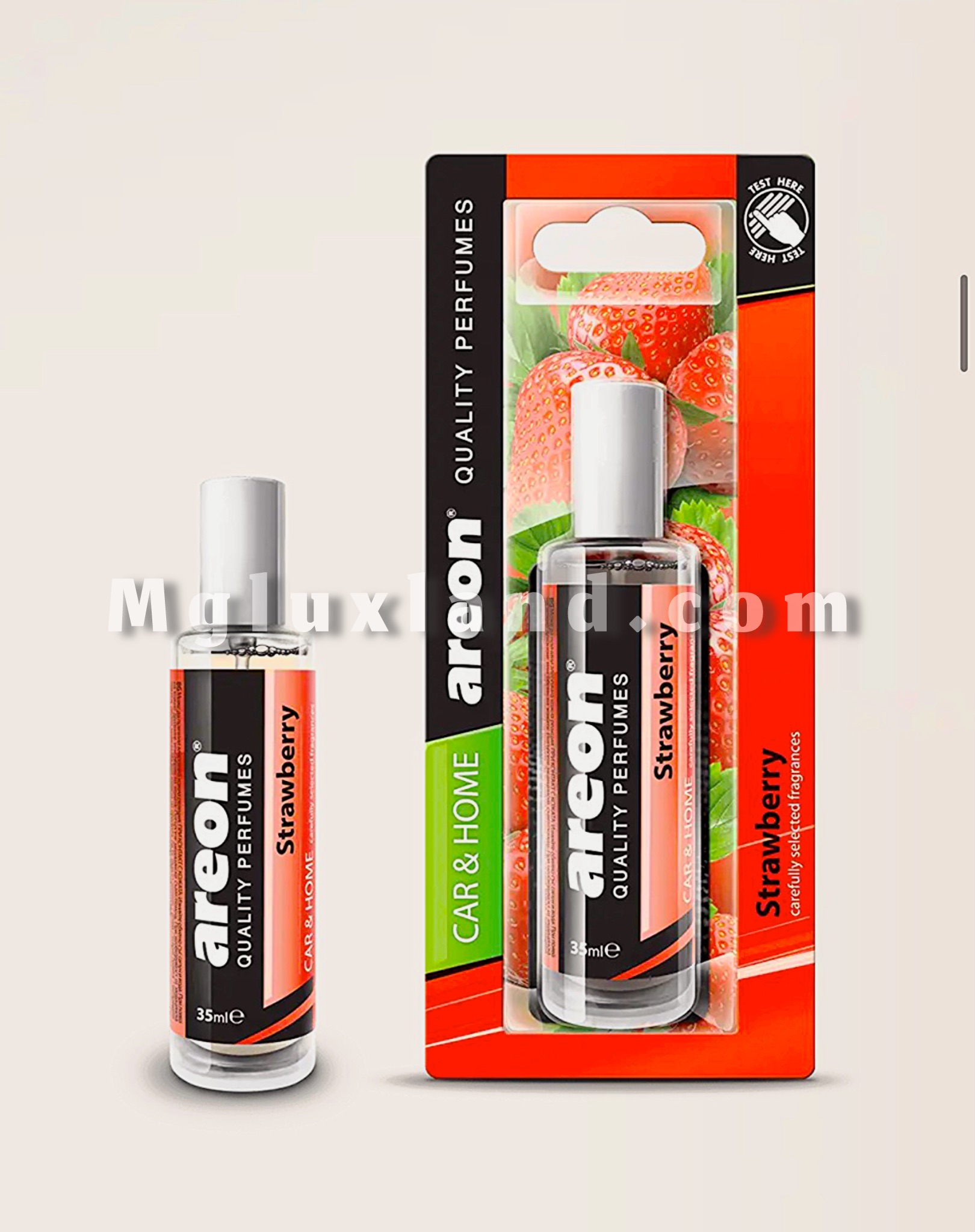 خوشبوکننده خودرو آرئون ۳۵ میل رایحه توت فرنگی Areon 35ml Strawberry Car Air Freshener