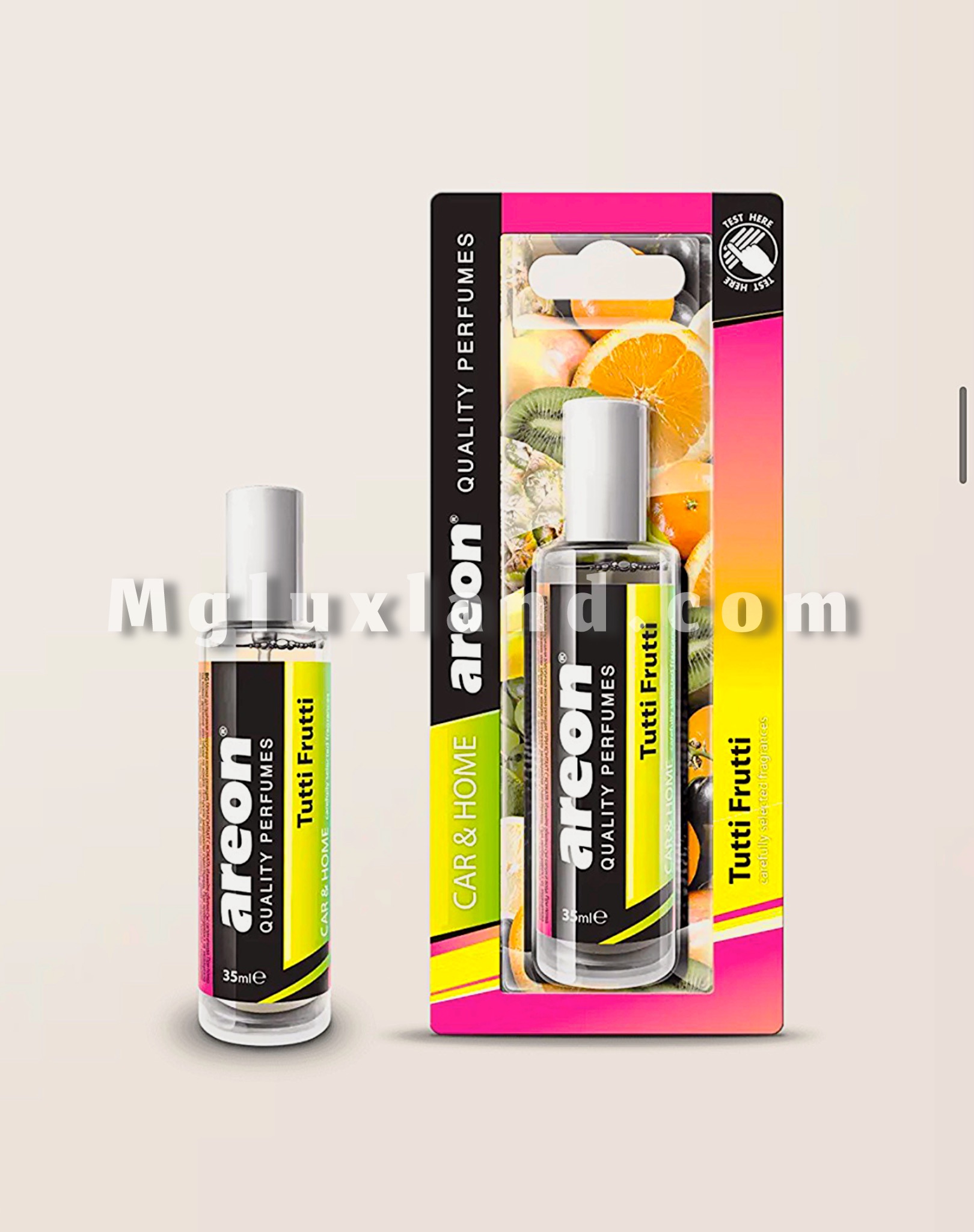 خوشبوکننده خودرو آرئون ۳۵ میل رایحه توتی فروتی Areon 35ml Tutti Frutti Car Air Freshener