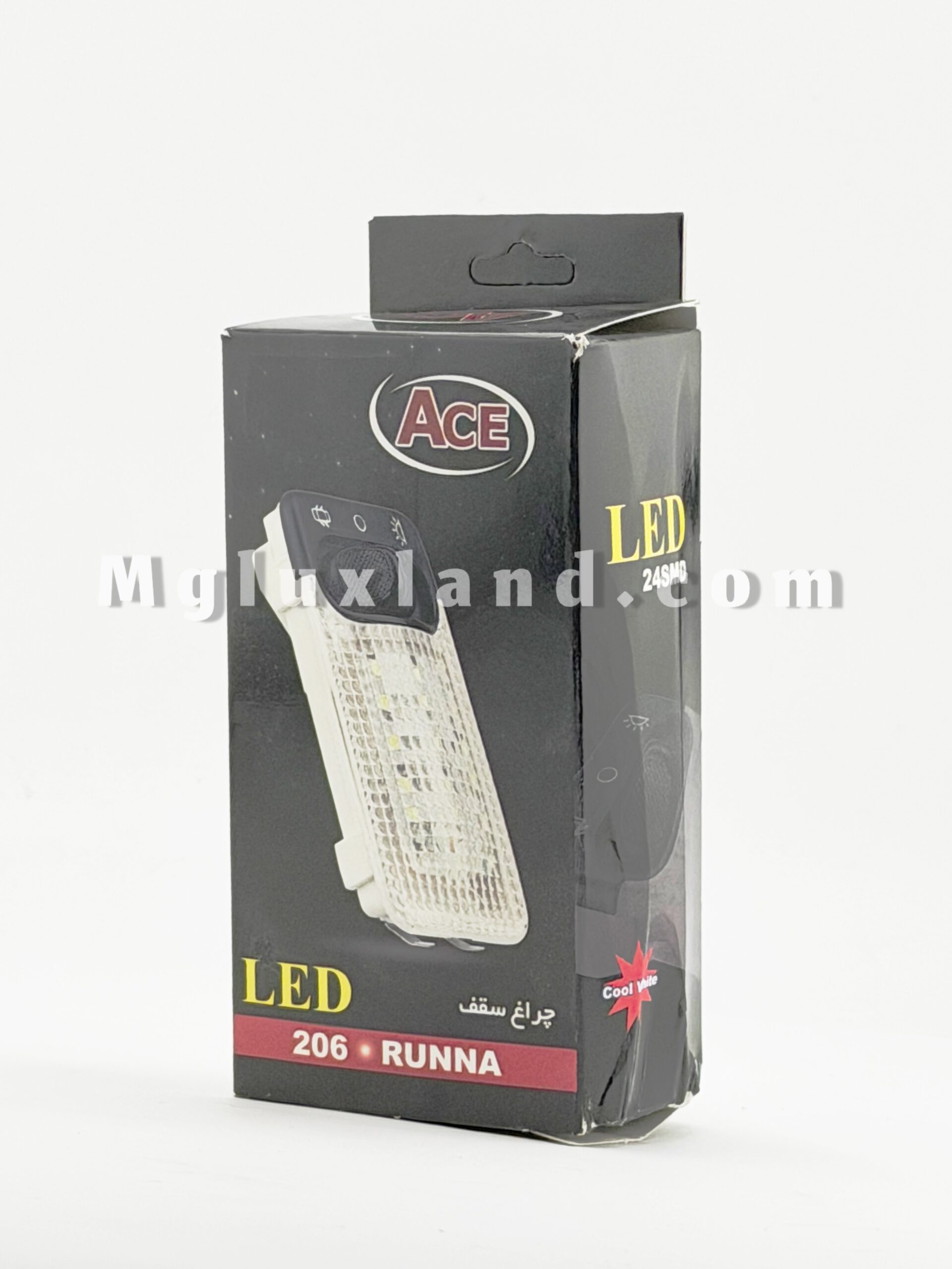 چراغ LED سقف پژو 206