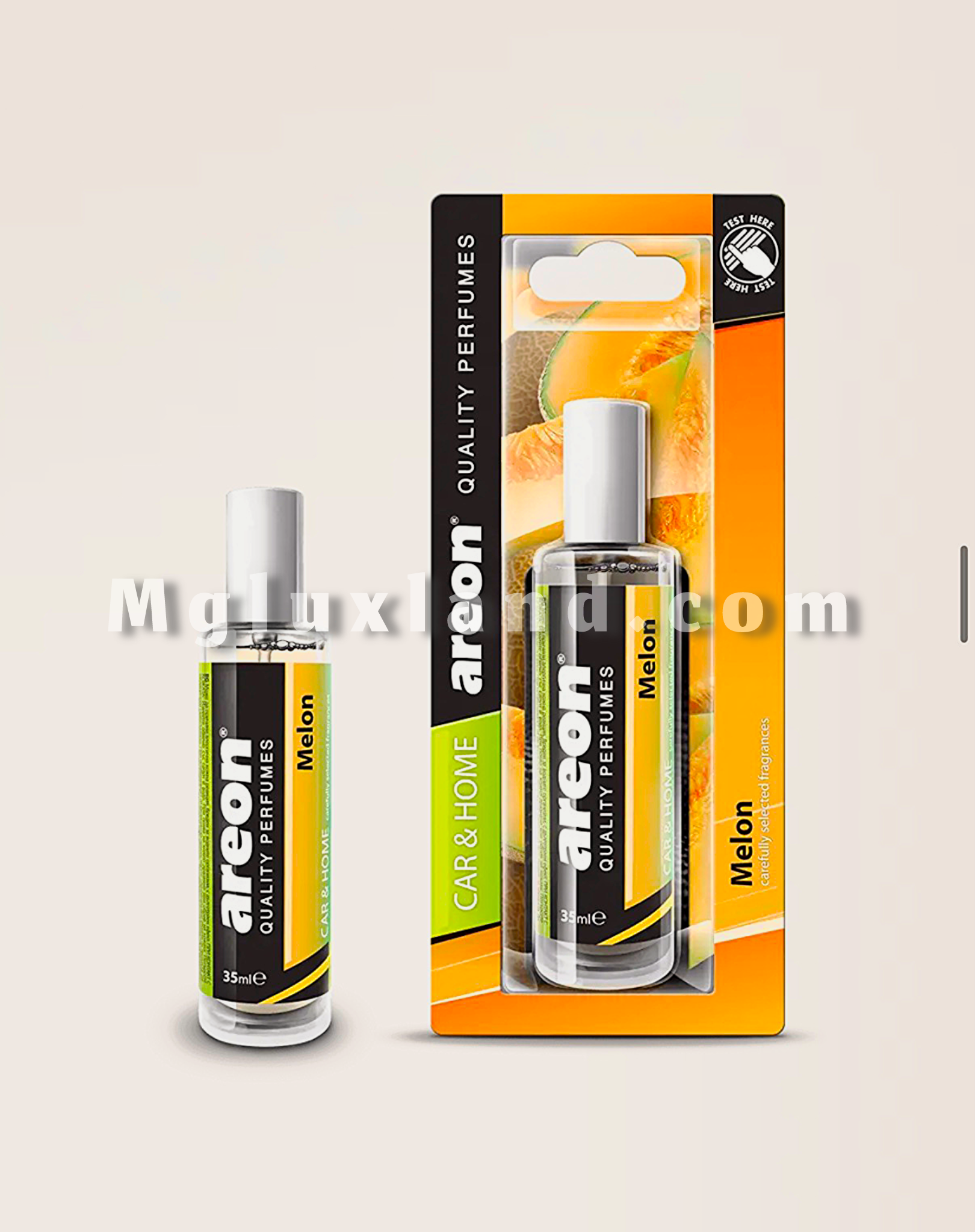 خوشبوکننده خودرو آرئون ۳۵ میل – رایحه طالبی Areon 35ml Melon Car Air Freshener
