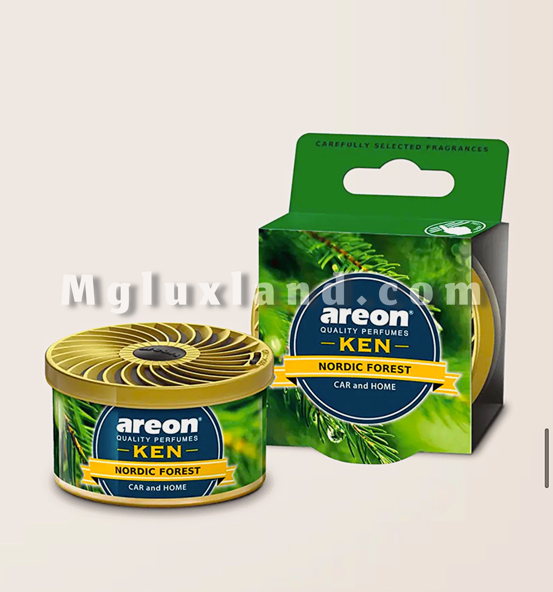 خوشبوکننده خودرو آرئون مدل Ken با رایحه جنگل | Areon Ken Forest Car Air Freshener
